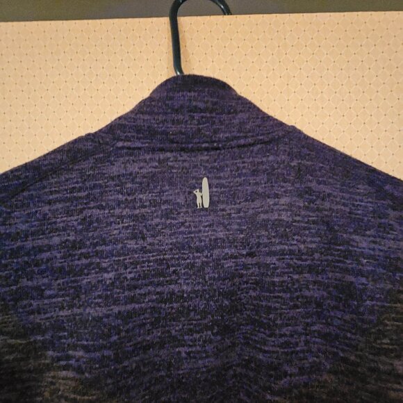 Johnnie-O Full-Zip Vest – Navy Heather | Lightweight Essential - Picture 2 of 6